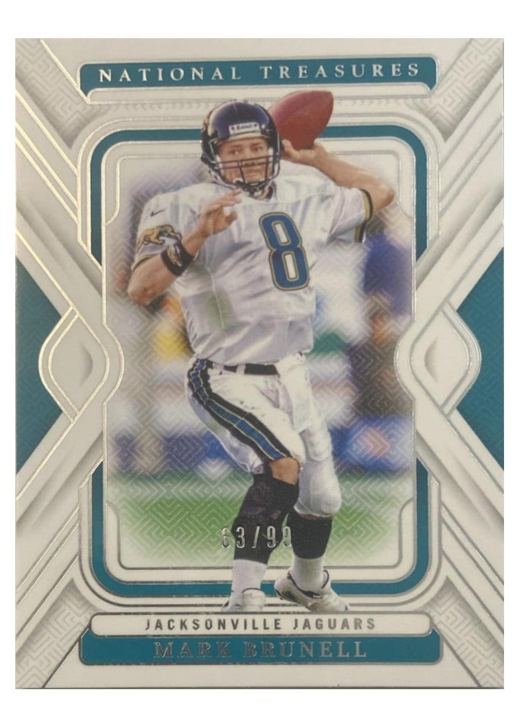 2024 Panini National Treasures Base Set Mark Brunell #47 card