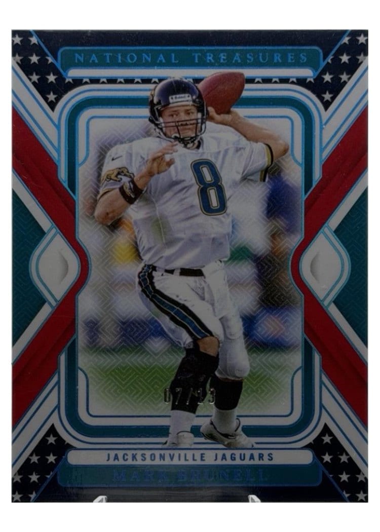 2024 Panini National Treasures Base Set Mark Brunell #47 card