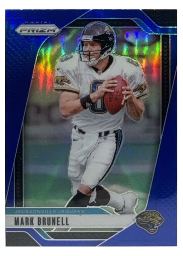 2024 Panini Prizm Base Set Mark Brunell Blue #136 card