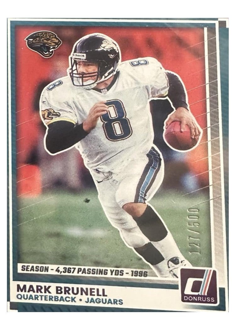 2025 Donruss Base Set Mark Brunell #166 card