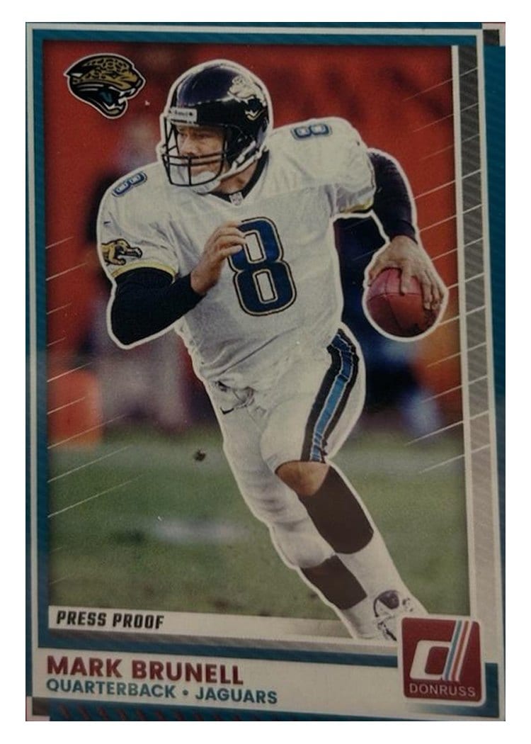 2025 Donruss Base Set Mark Brunell #166 card
