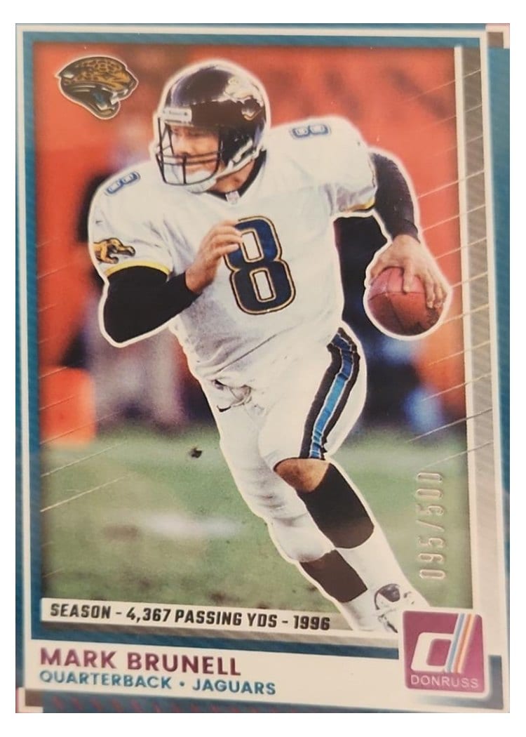 2025 Donruss Base Set Mark Brunell #166 card