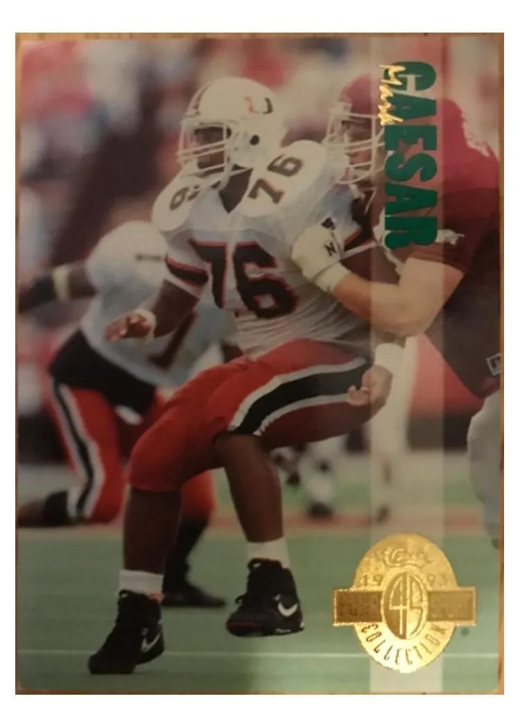 1993 Classic Four Sport Mark Caeser #149 card