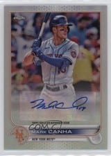 2022 Topps Chrome Update Autograph Mark Canha #AC-MCA card