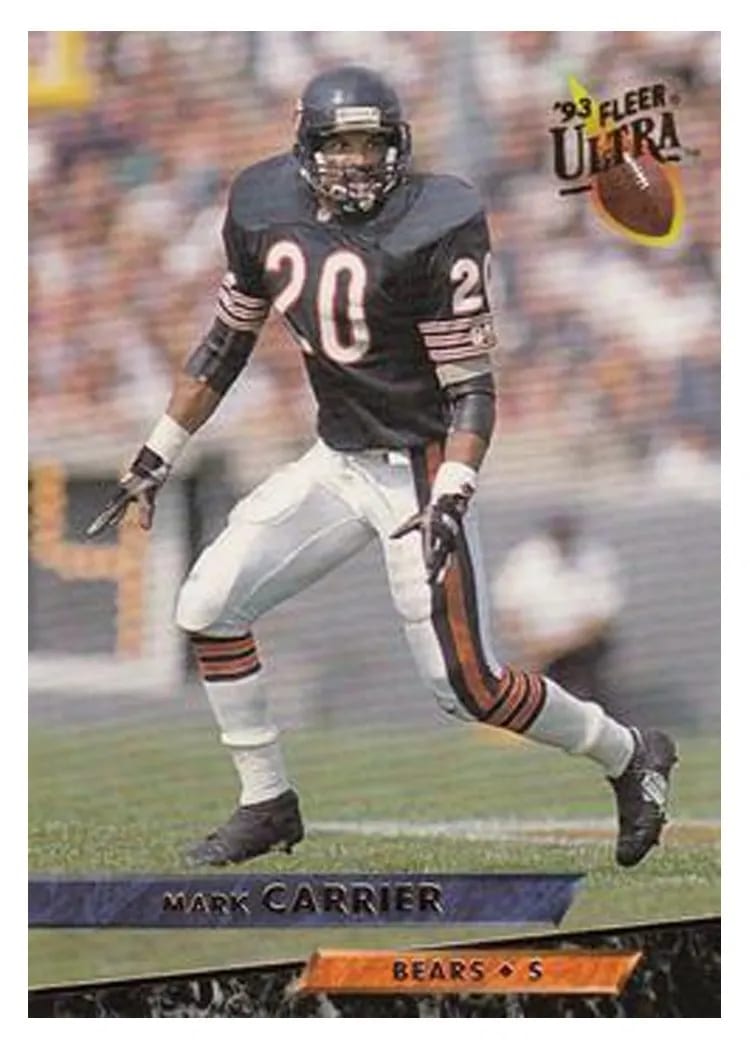1993 Ultra Mark Carrier #40 card