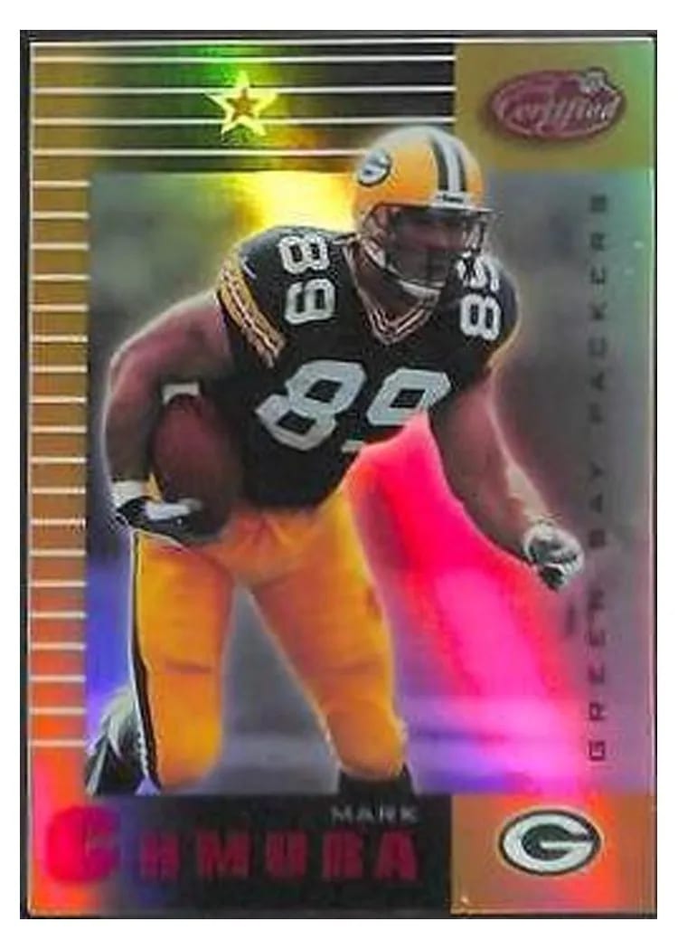 1999 Leaf Certified Mark Chmura Mirror Gold #38 card