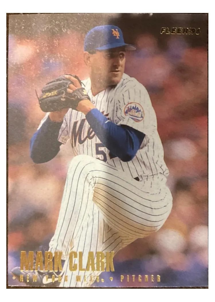 1996 Fleer Update Mark Clark #U155 card