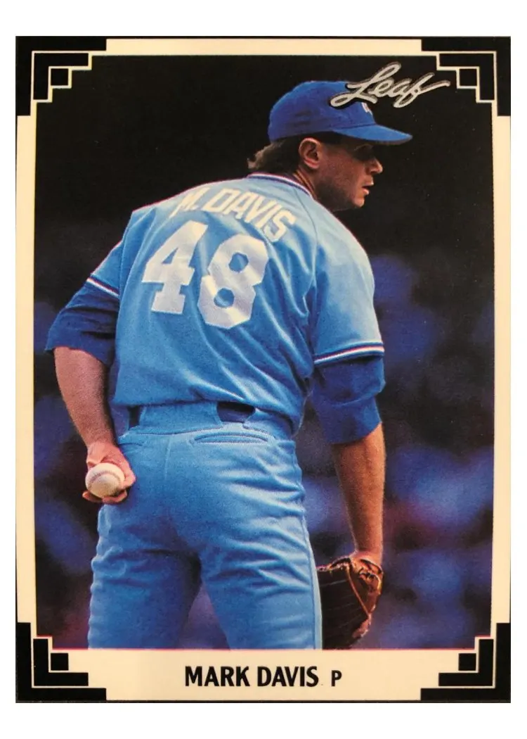 1991 Leaf Mark Davis #16 card