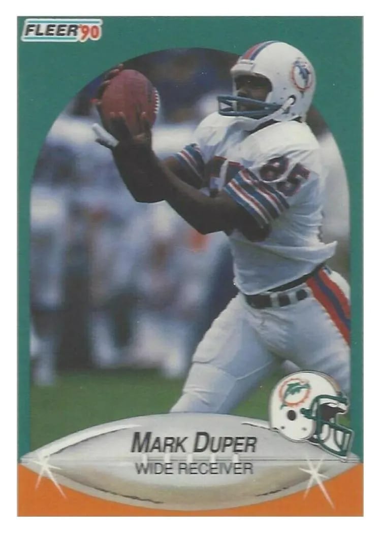 1990 Fleer Mark Duper #239 card