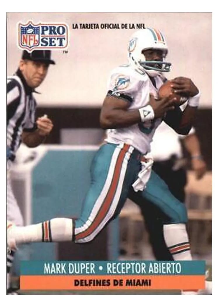 1991 Pro Set Spanish Mark Duper #129 card