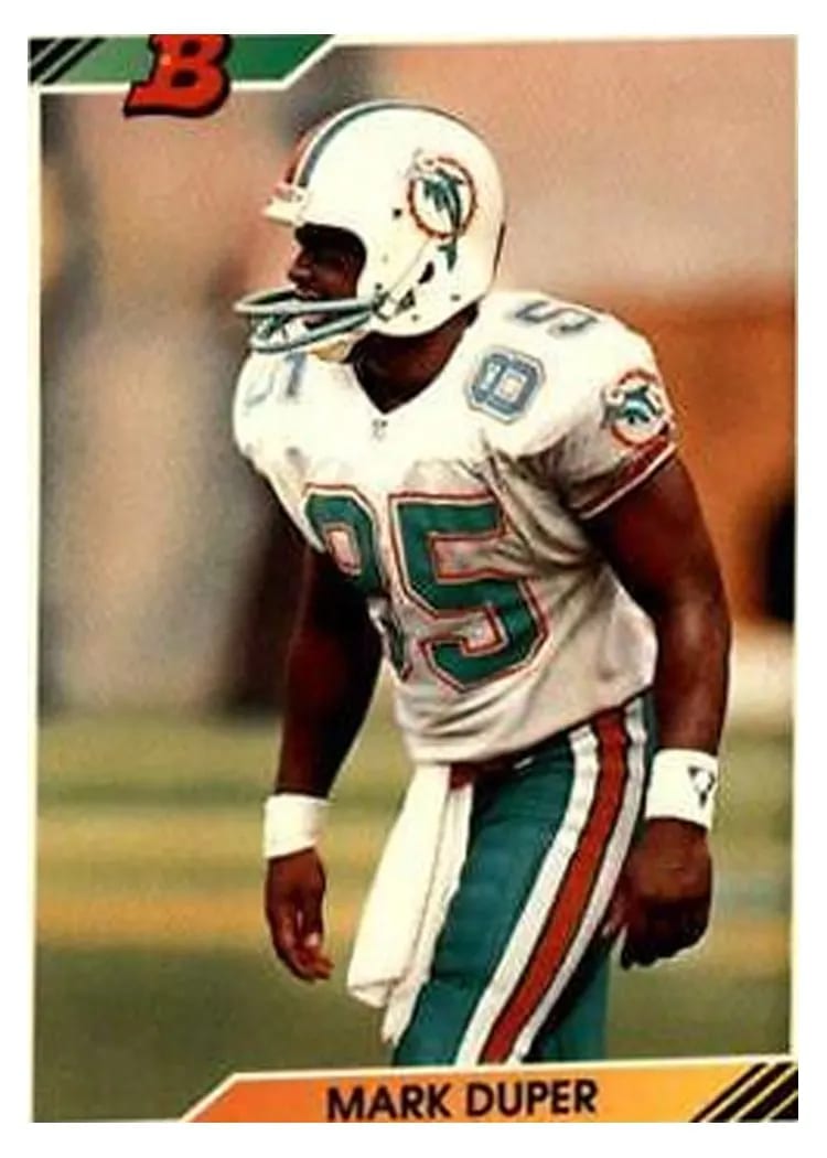 1992 Bowman Mark Duper #17 card
