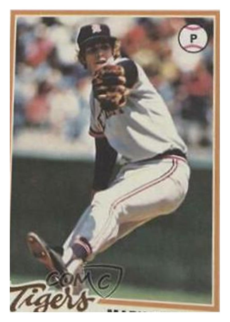 1978 Topps Mark Fidrych #45 card