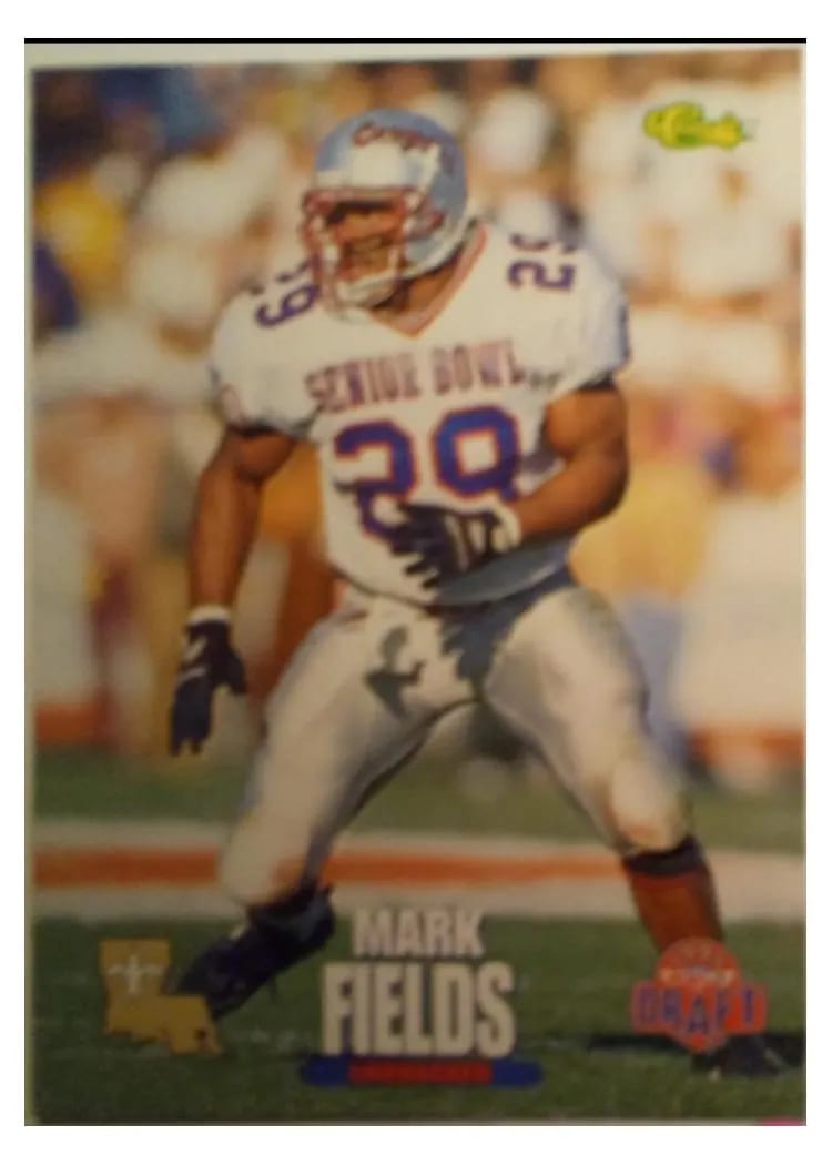 1995 Classic Mark Fields #13 card