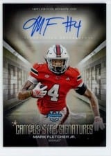 2025 Bowman University Chrome Campus Star Signatures Mark Fletcher Jr. #CSS-MF card
