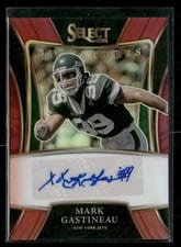 2021 Panini Select Signatures Select Mark Gastineau #SSP-MGA card