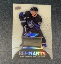 2023-24 Upper Deck Engrained Remnants Mark Giordano #R-MG card