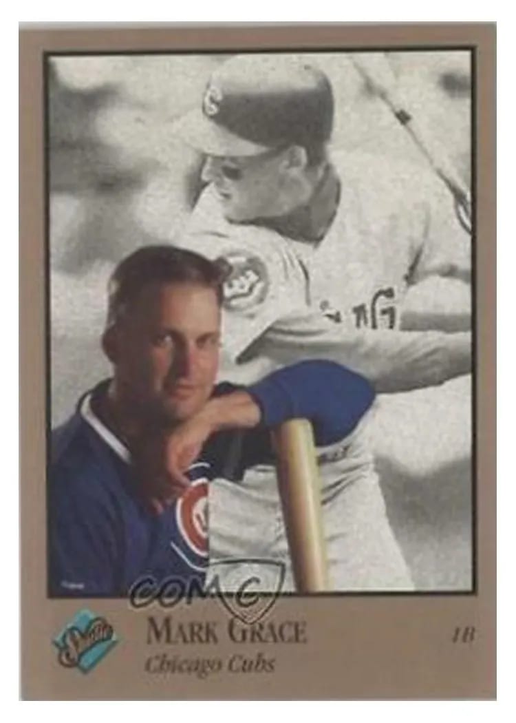 1992 Studio Mark Grace #14 card