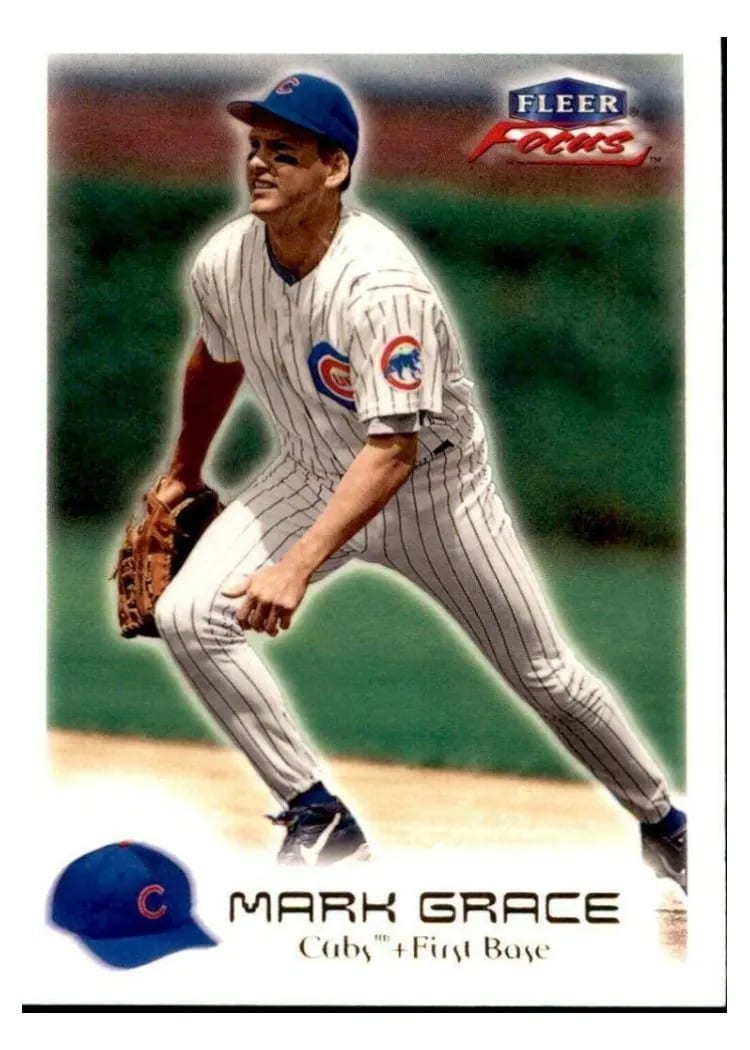 2000 Fleer Focus Mark Grace #64 card