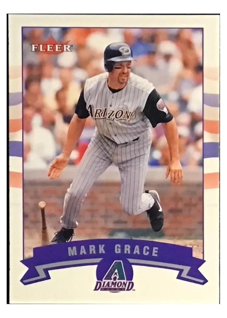 2001 Fleer Mark Grace #92 card