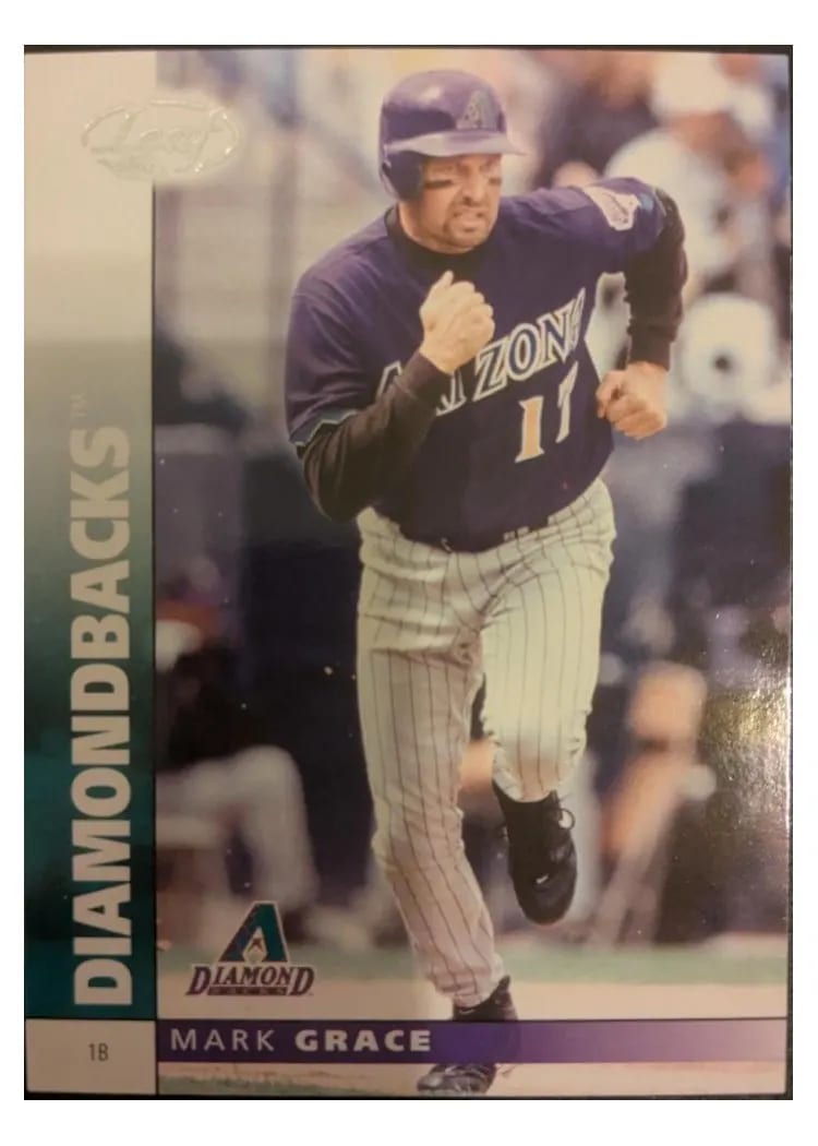 2002 Leaf Mark Grace #5 card