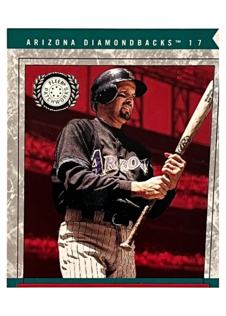 2003 Fleer Patchworks Mark Grace #17 card
