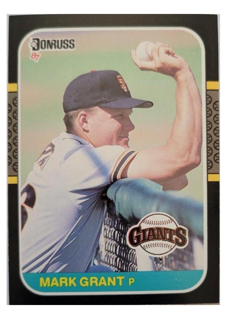 1987 Donruss Mark Grant #644 card