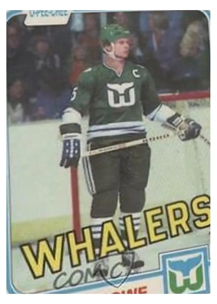 1981 O-Pee-Chee Mark Howe #128 card