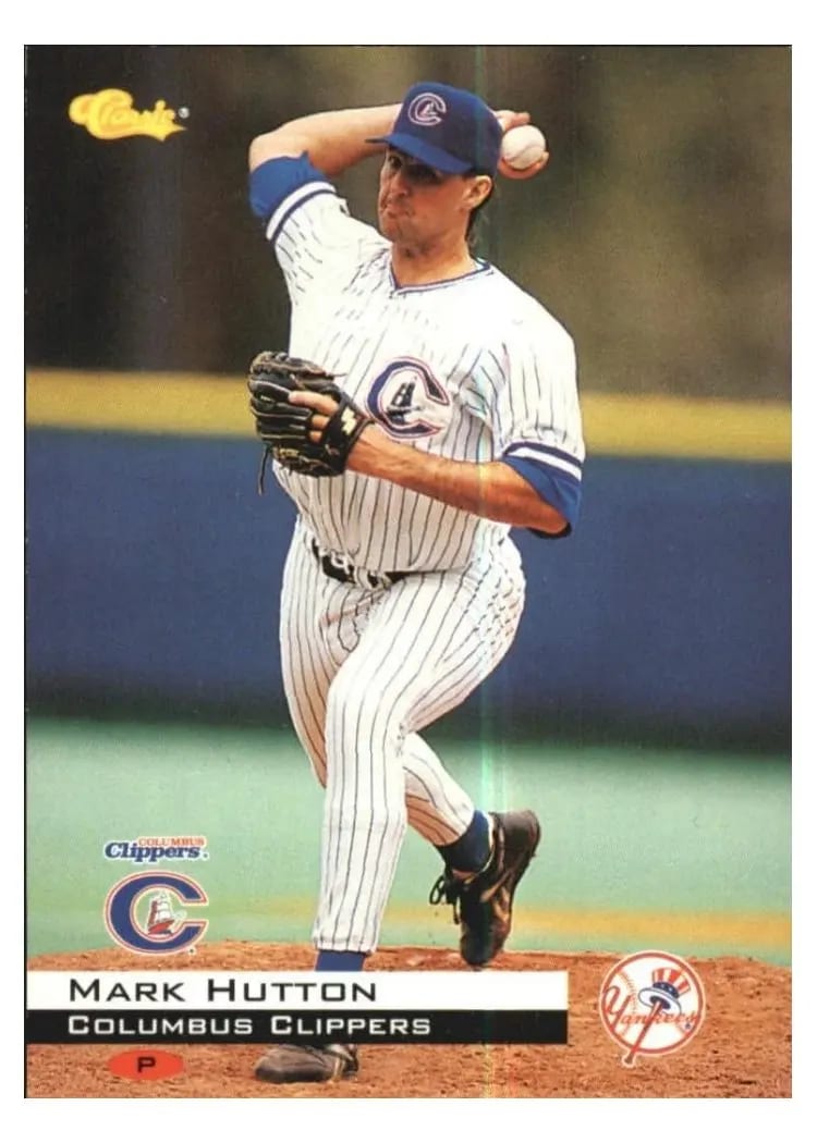1994 Classic Mark Hutton #117 card