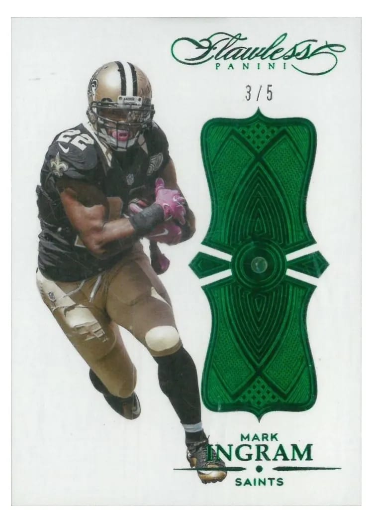 2016 Panini Flawless Mark Ingram #50 card