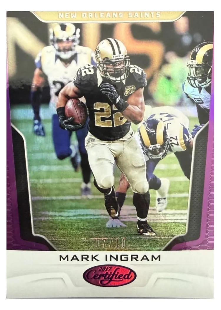 2017 Panini Certified Mark Ingram #90 card