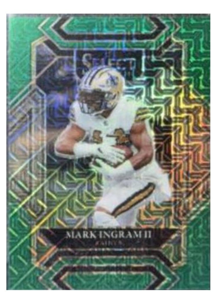 2021 Panini Select Base Set Mark Ingram II #215 card