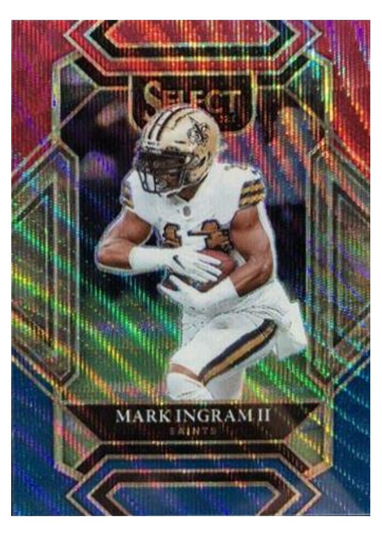 2021 Panini Select Base Set Mark Ingram II Tri Color #215 card