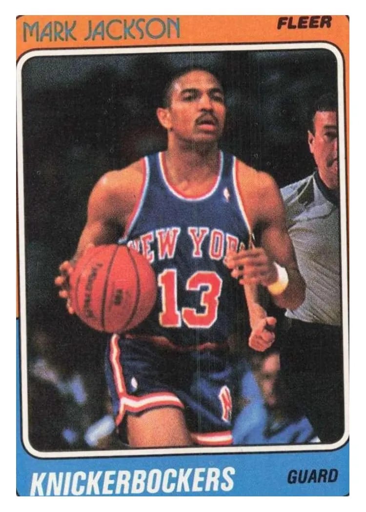 1988 Fleer Mark Jackson #82 card