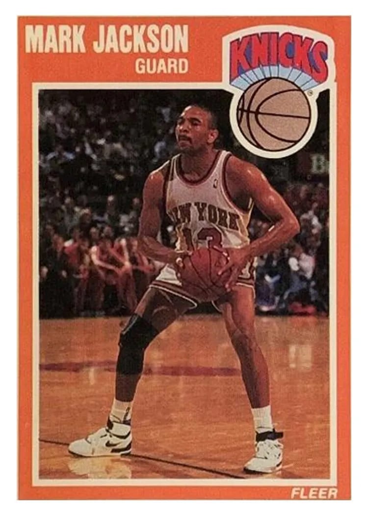 1989 Fleer Mark Jackson #101 card