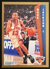1992-93 Fleer Base Set Mark Jackson #151