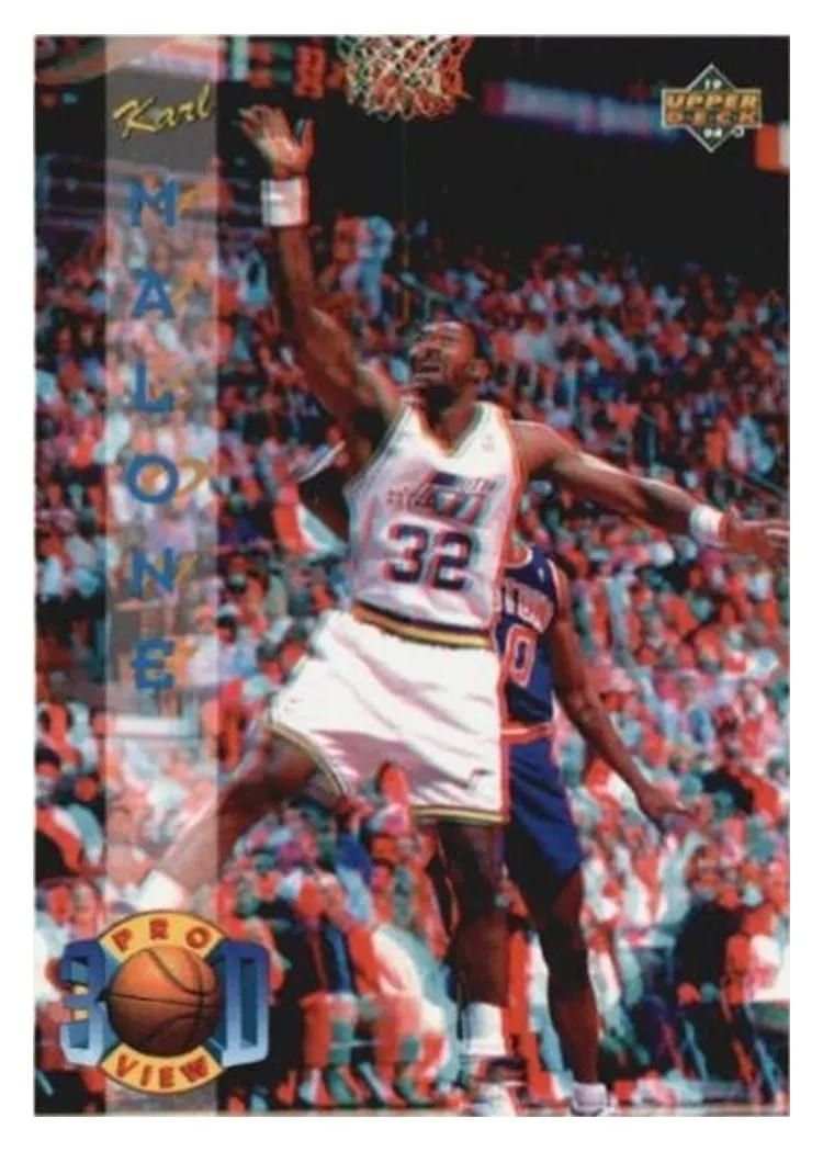 1993 Upper Deck Pro View 3-D Mark Jackson #57 card