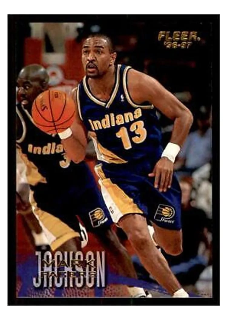 1996 Fleer Mark Jackson #44 card