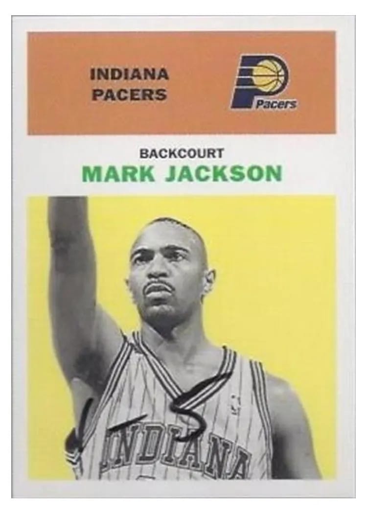 1998 Fleer MARK JACKSON #102 card