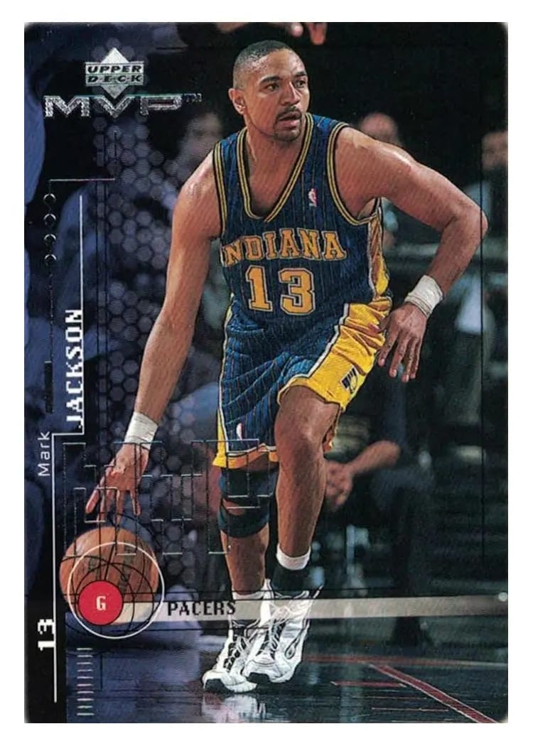 1999 Upper Deck MVP Mark Jackson #63 card