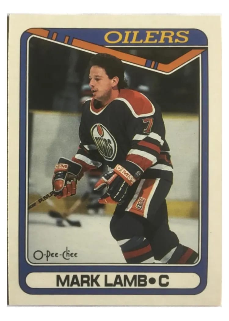 1990 O-Pee-Chee Mark Lamb #25 card