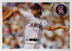 1994 Fleer Base Set Mark Langston #61 card