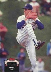 1992 Stadium Club Base Set Mark Lee #32 card