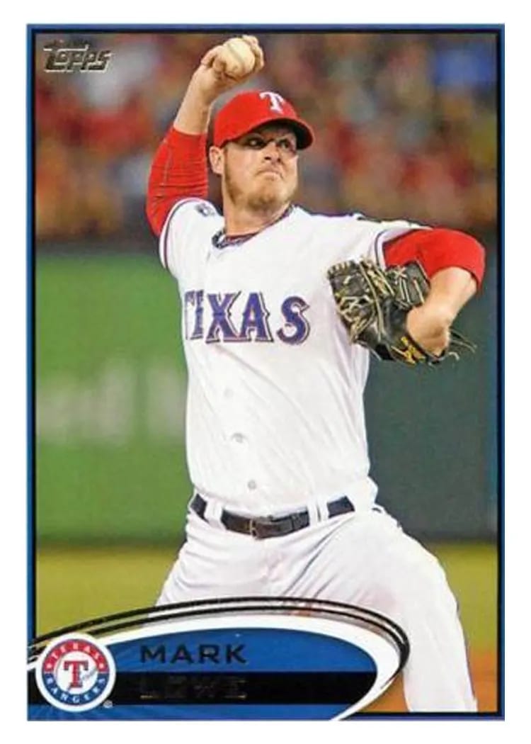 2012 Topps Update Mark Lowe #US125 card