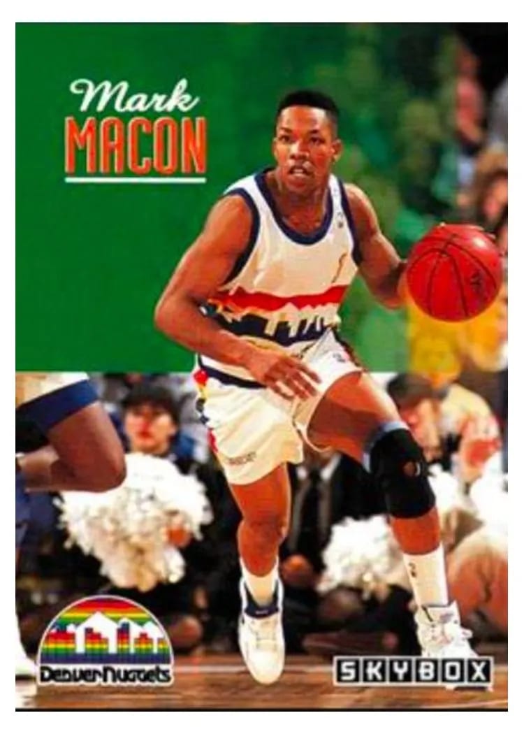 1992 Skybox Mark Macon #63 card