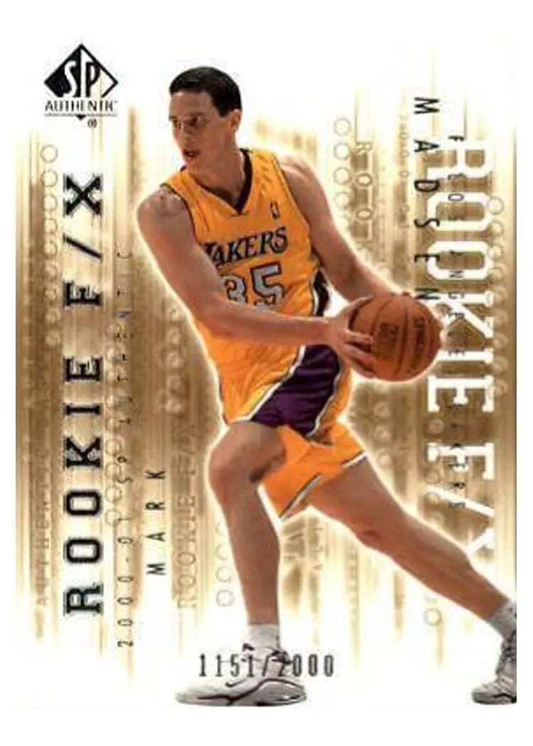 2000 SP Authentic Mark Madsen #117 card