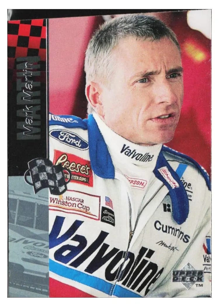 1995 Upper Deck Mark Martin #8 card