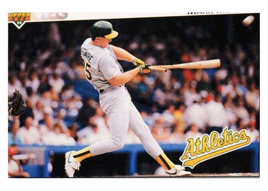 1992 Upper Deck Base Set Mark McGwire #153 card