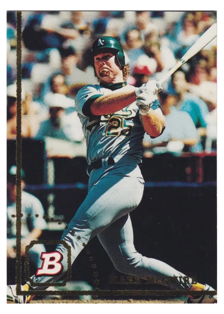 1994 Bowman Mark McGwire card