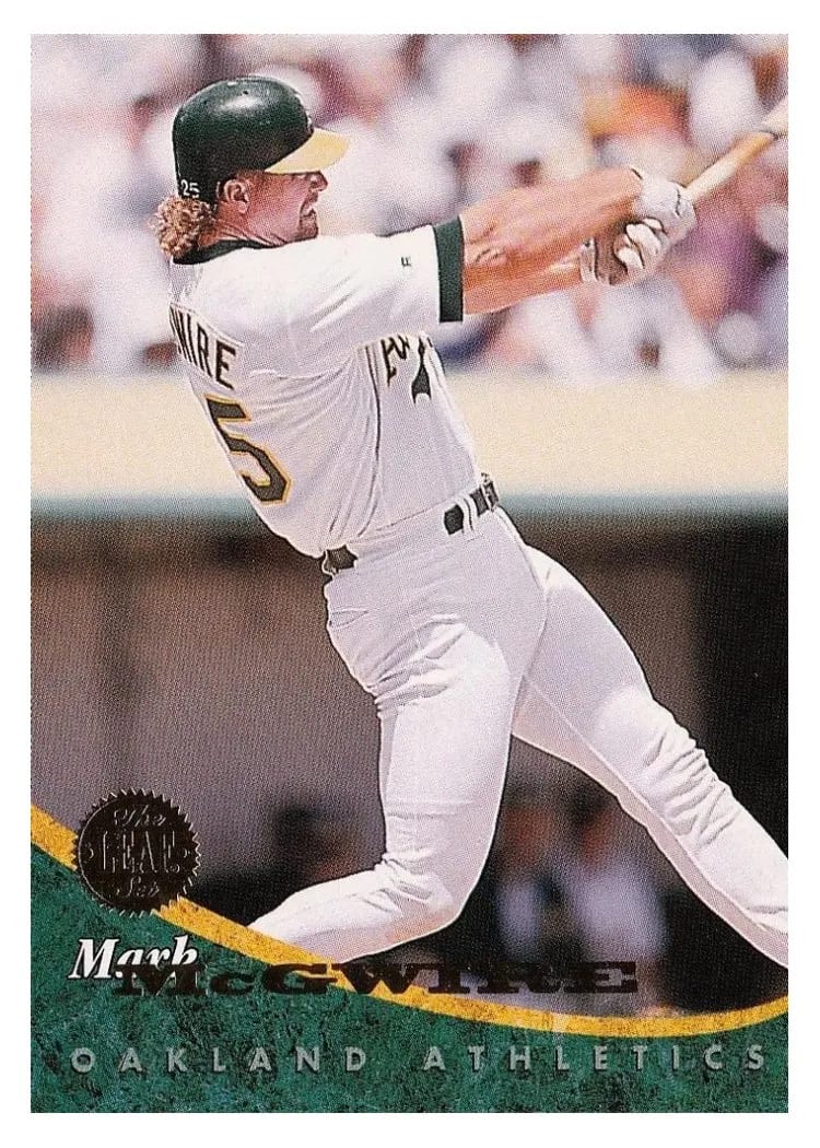 1994 Leaf Mark McGwire #391 card