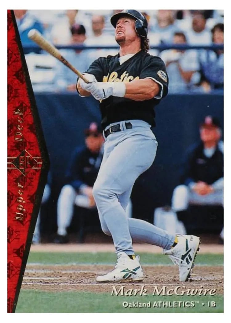 1995 SP Mark McGwire #185 card
